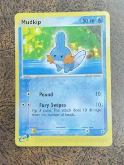 Mudkip 60/109 Ruby & Sapphire Common Pokemon Card^ - Image 1