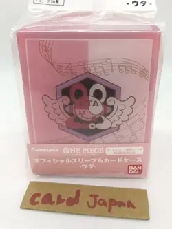 Uta Official Sleeves and Card Case ONE PIECE Card Game Japan - Image 1