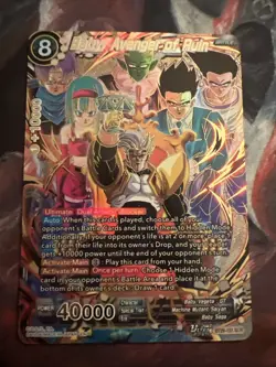 Bandai Baby, Avenger of Ruin BT29-151 SCR Secret Rare Foil DBS Card Game - Image 1