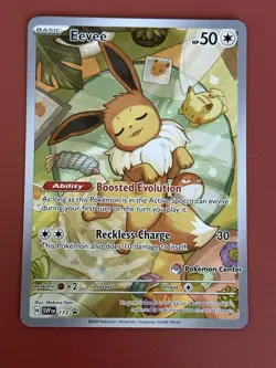 2025 Pokemon Center Promo Eevee 173 trading card - Image 1