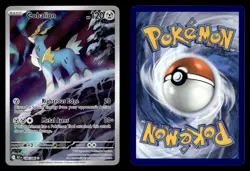 Cobalion 144/086 Illustration Rare Holo Black Bolt Pokemon Card - Image 1