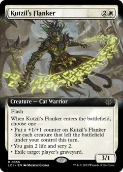 ~ Kutzil's Flanker (Extended Art) ~ NM ~ The Lost Caverns of Ixalan ~ MTG ~ - Image 1