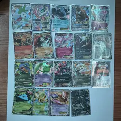 Pokemon TCG Evolutions 2016 EX Full Art Holo/Foil 19-Card Lot Charizard - Image 1