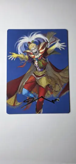 Kefka, Court Mage Art Card (Gold-Stamped Signature): FINAL FANTASY 46 NM - Image 2