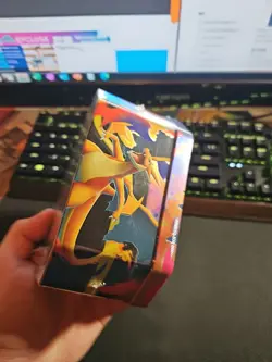 Pokemon Mega Charizard Tin Deck Foil Promo Booster Packs Code Card X Y Sealed - Image 4