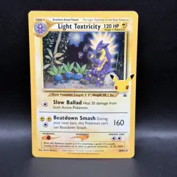 Light Toxtricity SWSH137 SWSH: Sword & Shield Promo Cards Holo B - Image 1