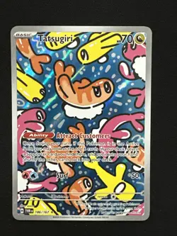 Tatsugiri 186/167 Pokemon TCG Sv06: Twilight Masquerade Holo - Image 1
