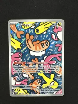 Tatsugiri 186/167 Pokemon TCG Sv06: Twilight Masquerade Holo - Image 2