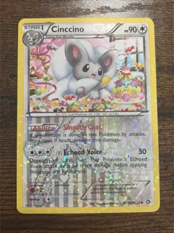 Cinccino RC19/RC25 Legendary Treasures Radiant Collection Pokemon TCG Card NM - Image 1