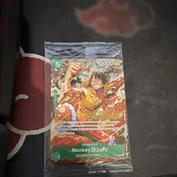 Bandai One Piece CCG Monkey D. Luffy P-051 Promo Foil Character Card EN - Image 1