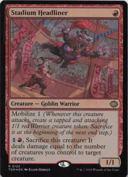 Stadium Headliner FOIL R Tarkir: Dragonstorm 122 MTG - Image 1