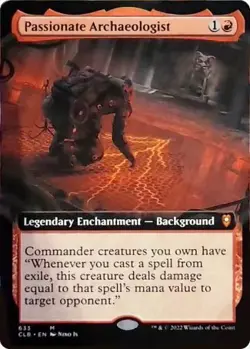 Passionate Archaeologist (Extended Art) [Commander Legends: Battle for Baldur's - Image 1