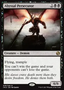 MTG ABYSSAL PERSECUTOR EXC - PERSECUTORE ABISSALE - IMA - MAGIC - Image 1