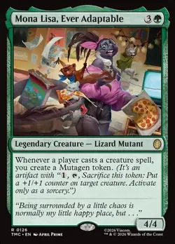MTG MONA LISA, EVER ADAPTABLE EN EXC - - TMC EN - MAGIC - Image 1