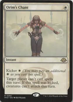 Orim's Chant R Modern Horizons 3 265 LP MTG - Image 1