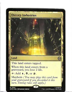 Oscorp Industries #182 Foil R - NM - Magic the Gathering - MTG - Image 1