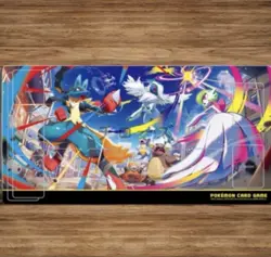 Gardevoir Lucario Absol Kangaskhan Pokemon Playmat Mega Evolution EX Japan Limit - Image 1