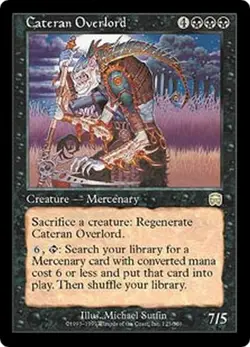 MRM GERMAN Cateranischer Oberkommandant - Cateran Overlord MTG Magic MMQ - Image 1