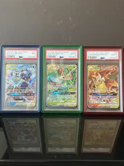 PSA 10 & 9 Sequential Cert Venusaur Charizard Blastoise Remix Bout Pokemon SM11A - Image 3
