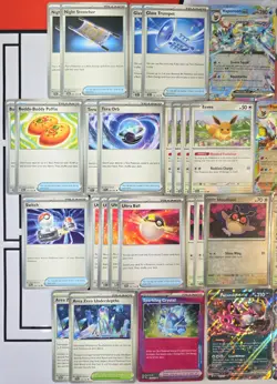 Eeveelutions Tera Flareon & Sylveon - Pokemon TCG - OutTheBoxTCG Custom Decks - Image 5