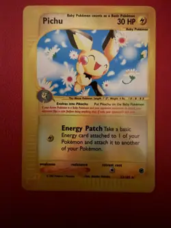 Pichu - 22/165 - Holo Rare - Reverse Holo Expedition (MP) Pokemon - Image 1