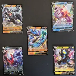 Pokemon Astral Radiance V Card Lot 5 Card Bundle Ultra Rare NM - Image 1