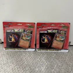 Lot Of 2 Pokemon TCG Ascended Heroes Tech Sticker Collection Charmander - Image 1