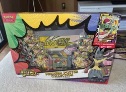 Pokemon TCG Ascended Heroes Mega Lucario ex Premium Poster Collection Box - Image 1