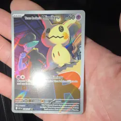 Pokemon Team Rocket's Mimikyu ASC 238/217 Rare Holo Basic Psychic 60HP - Image 1
