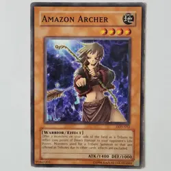 Amazon Archer - LON-032 - HP/DMG - Common - Unlimited - Yugioh - Image 1