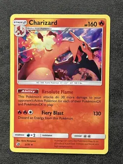 Pokemon TCG Charizard Dragon Majesty Holo Rare 3/70 NM - Image 1