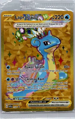 Lapras ex 164 Holo Promo Scarlet & Violet Promo Pokemon NM - Image 1
