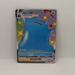 Pokemon TCG Ditto VMAX Ditto Shiny Rare Holo SV119/SV122 NM - Image 1