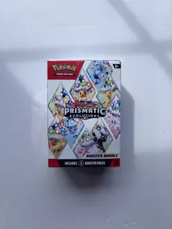 Pokemon TCG Prismatic Evolutions Booster Bundle 6 Packs New Sealed - Image 1