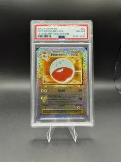 2002 Pokemon Electrode #22 Reverse Holo Legendary Collection PSA 8 - Image 1