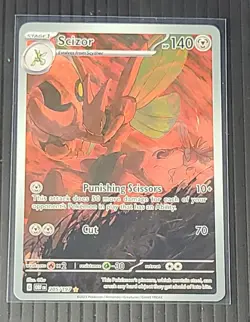 The Pokemon Company Scizor 205/197 SV03 Obsidian Flames IR Holo EN 140 HP - Image 1