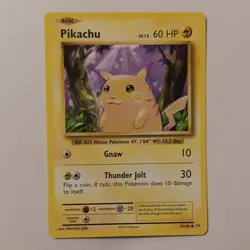 The Pokemon Company Pikachu 35/108 Evolutions Regular Common 60HP EN Basic - Image 1