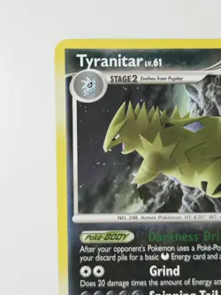Tyranitar 30/100 Stormfront Rare Non Holo Pokemon 2008 LP - Image 3