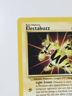 Electabuzz #2 WB Pokemon First Movie Gold Stamp WoTC Black Star Promo 1999 LP - Image 3