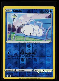 Snom 029/072 Shining Fates Pokemon Reverse Holo NM - Image 1