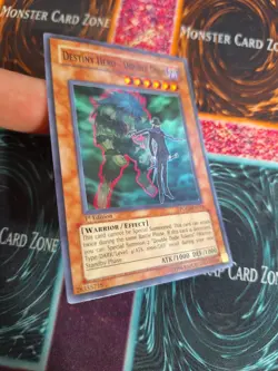 Yu-Gi-Oh! Destiny Hero - Double Dude POTD-EN012 Super Rare 1st Ed Near Mint a1/ - Image 2