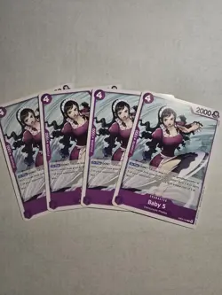 Baby 5 Playset - EB03-036 x4 - EB03 Heroines - One Piece TCG - English - Image 1