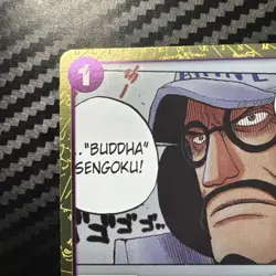 “Buddha" Sengoku OP16-077 R The Time of Battle Foil English One Piece - Image 2