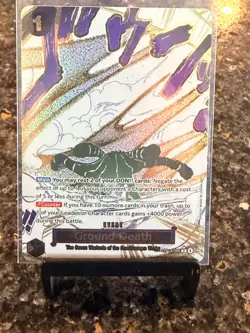 Ground Death Alternate Art - OP14-096 The Azure Sea's Seven R One Piece NM/MINT - Image 1