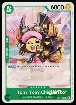Tony Tony.Chopper OP13-030 Carrying On His Will One Piece NM - Image 1