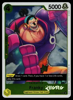 Franky (Reprint) OP07-107 Premium Booster -The Best- Vol. 2 One Piece NM - Image 1