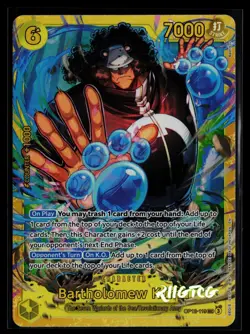 Bartholomew Kuma OP12-119 SR Legacy of the Master One Piece NM - Image 1