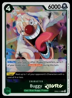 Buggy EB02-018 Extra Booster: Anime 25th Collection One Piece NM - Image 1