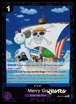 Merry Go (041) EB02-041 Extra Booster: Anime 25th Collection One Piece NM - Image 1