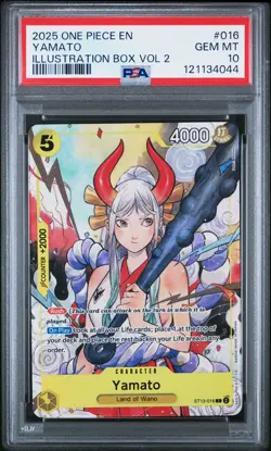 Yamato One Piece Promos 016 NM PSA 10 - Image 1
